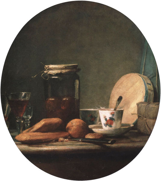 the jar of apricots